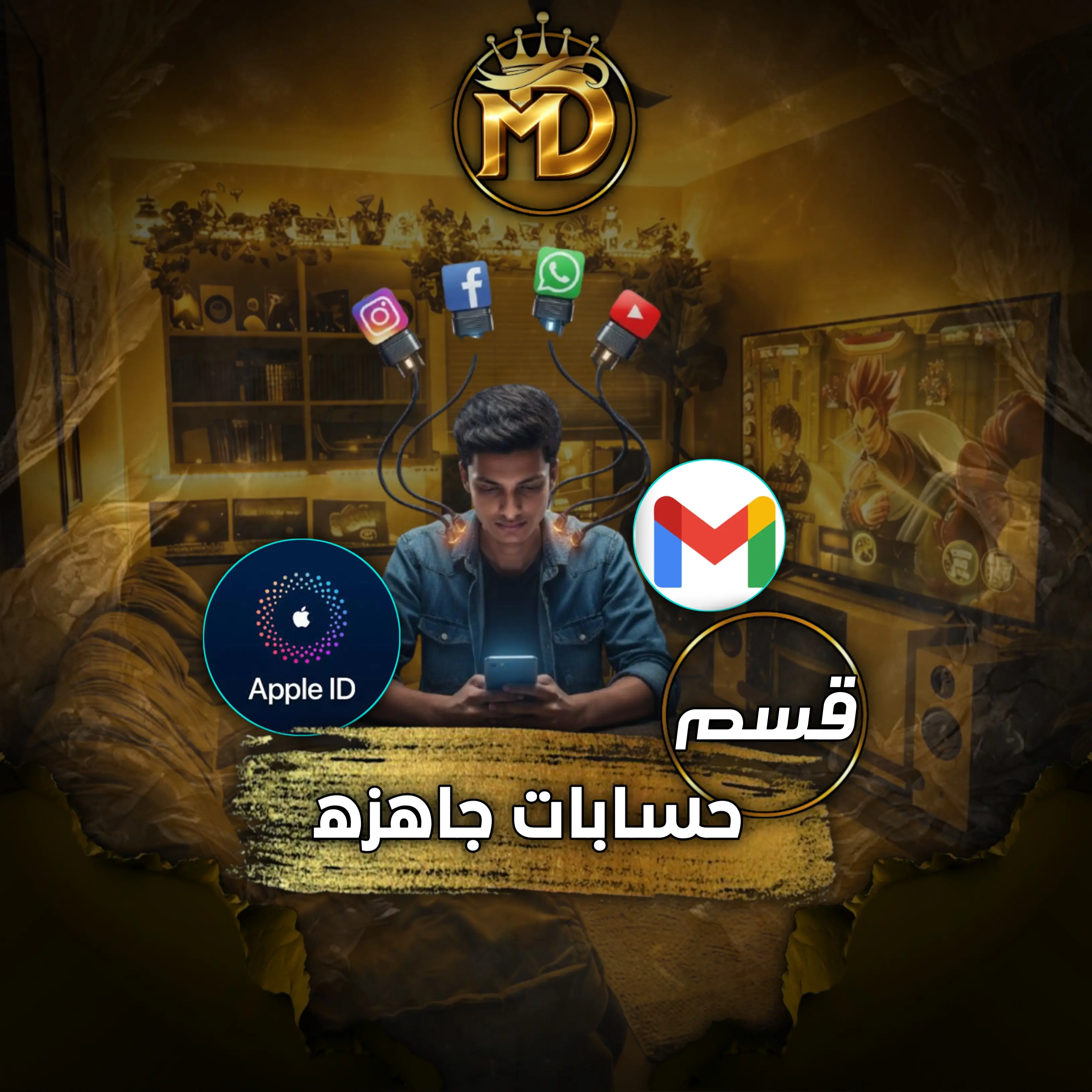 حسابات جاهزة